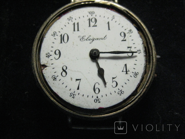 Часы наручные " ELEGANT" Швейцария ? Под ремонт . Начало ХХ века., фото №10