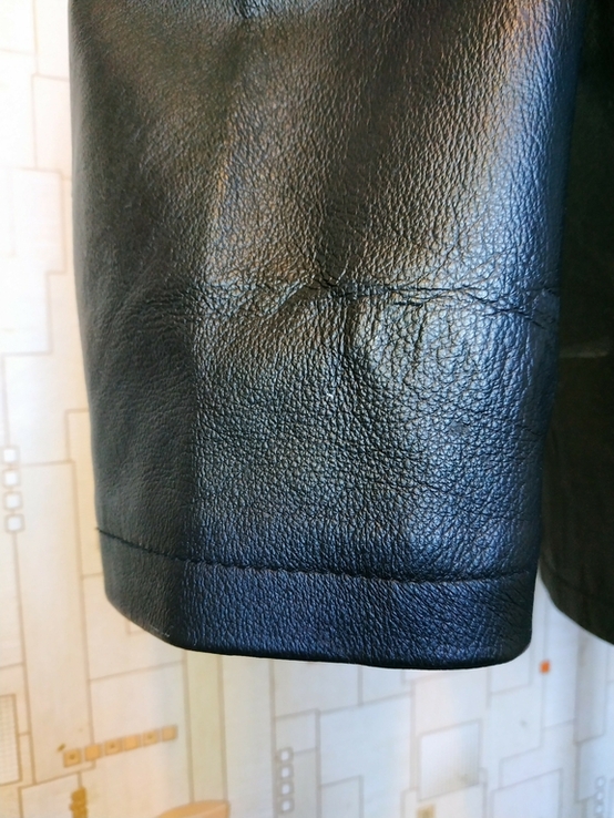 Нова шкіряна чоловіча утеплена куртка MATINEE p-p L, photo number 5
