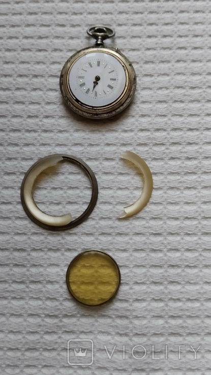  карманные часы старинные" BIJOU", фото №4