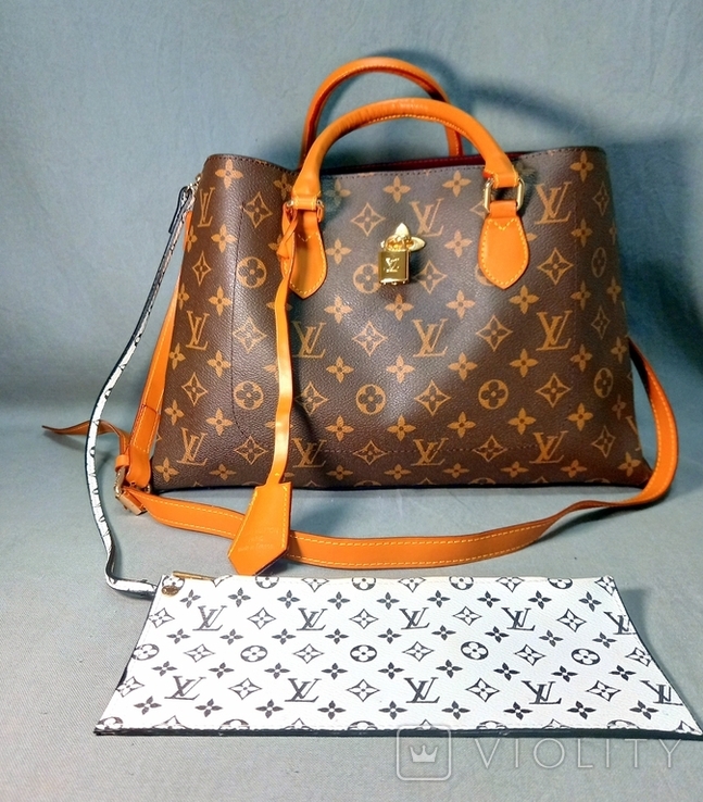 Жіноча сумка + гаманець Louis Vuitton - косметичка, фірмові аксесуари, фото №2