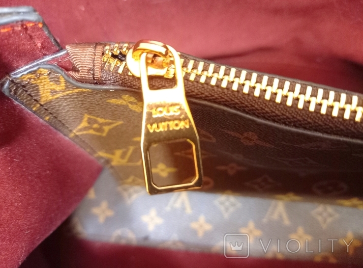 Жіноча сумка + гаманець Louis Vuitton - косметичка, фірмові аксесуари, фото №8