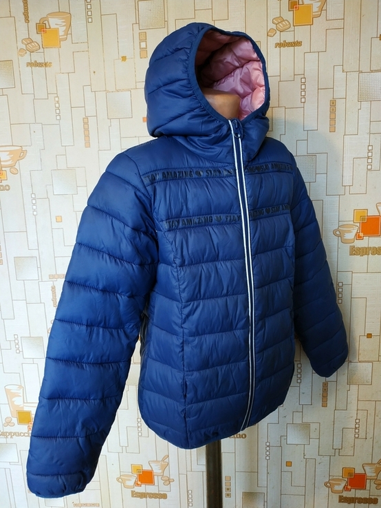 Куртка легка підліткова утеплена ALIVE унісекс на зріст 140 см, photo number 3
