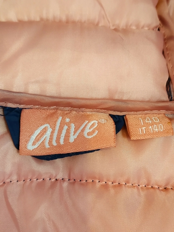 Куртка легка підліткова утеплена ALIVE унісекс на зріст 140 см, фото №10