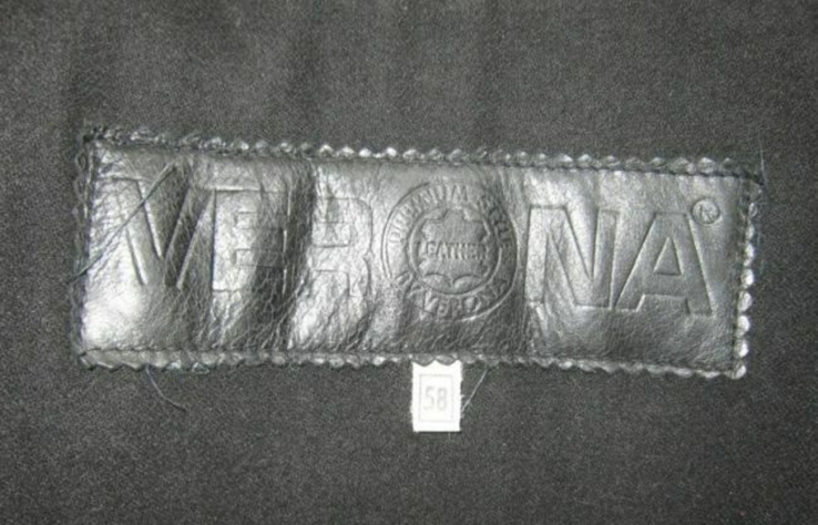 Класична шкіряна чоловіча куртка VERONA. Італія. 66р. Лот 1102, photo number 6