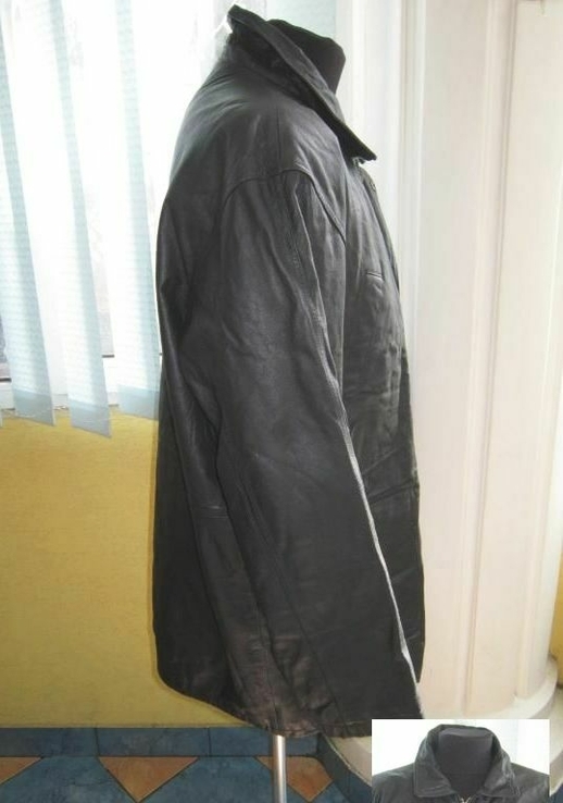 Велика чоловіча шкіряна куртка HENRY MORELL. 64р. Лот 464, фото №6