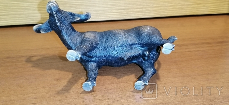 Статуетка: африканський буйвол гумовий пластик Schleich, фото №6