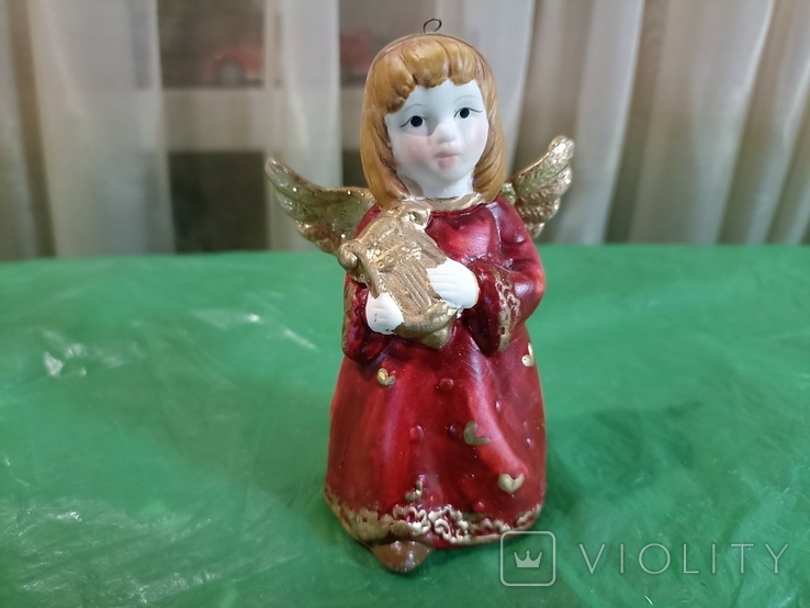 Колокольчик Рождественский ангел Германия, фото №2