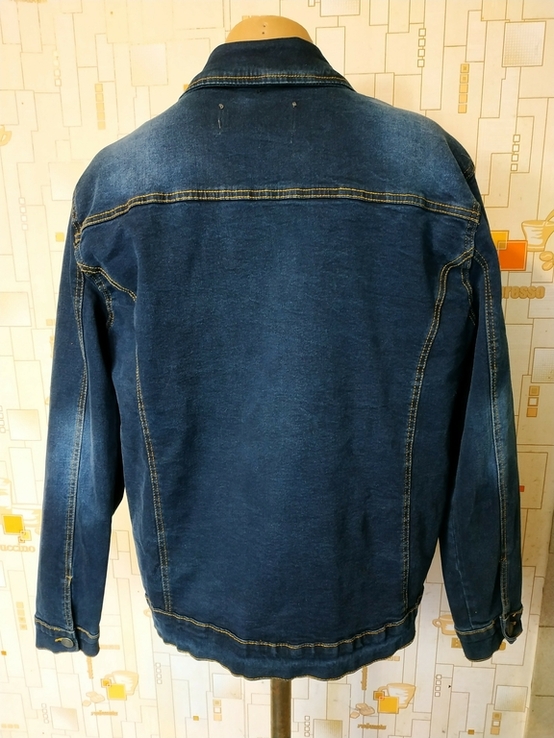Куртка джинсова чоловіча FRENCH CONNECTSON коттон стрейч p-p L, фото №7