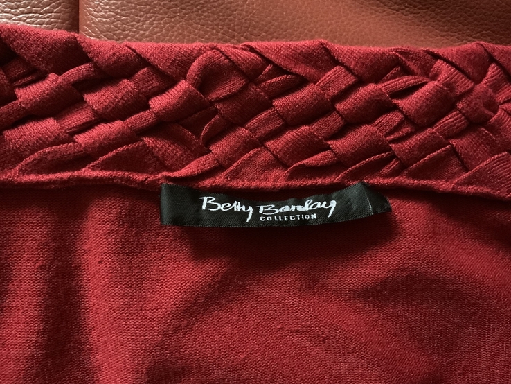 Пуловер красный Betty Barcley, р.34, numer zdjęcia 3