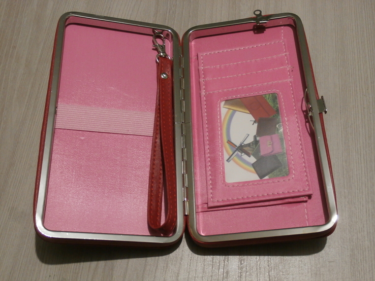 Портмоне гаманець жіночий Baellerry n1330 Red Червоний, фото №4
