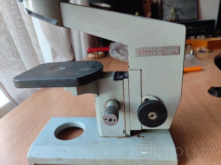 Мікроскоп СРСР з об'єктивами Carl Zeiss, фото №3