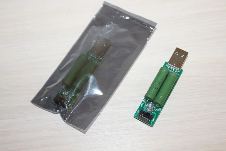 Нагрузка USB 1A/2A для проверки зарядных блочков и кабелей к мобильным аксессуарам, photo number 2
