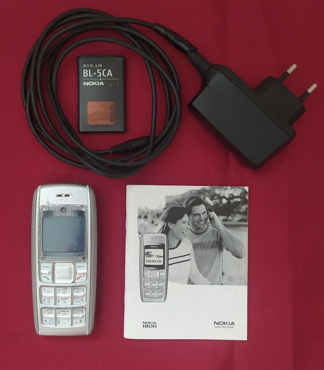 Мобільний телефон Nokia 1600 робочий, numer zdjęcia 3