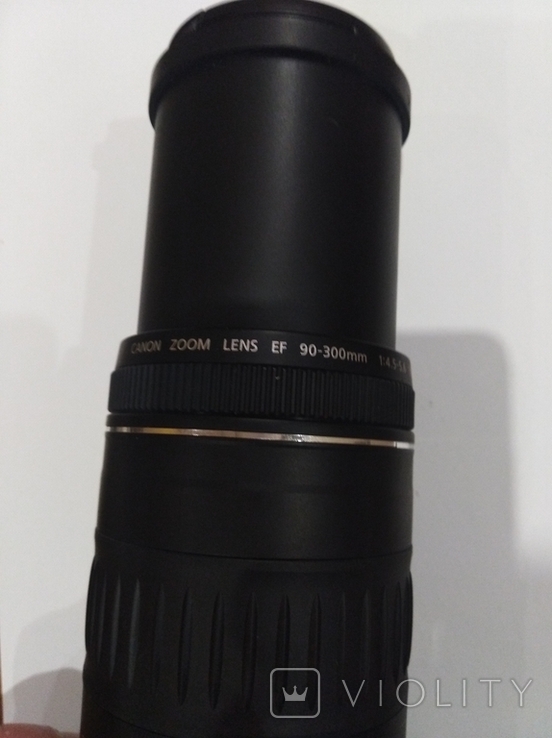 Об'єктив Canon Ultrasonic EF 90-300mm (f/4.5-5.6)+фотоапарат, фото №3