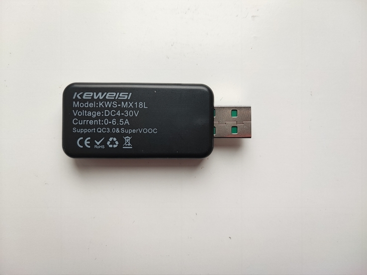 USB тестер 10 в 1 проверка емкость, фото №8