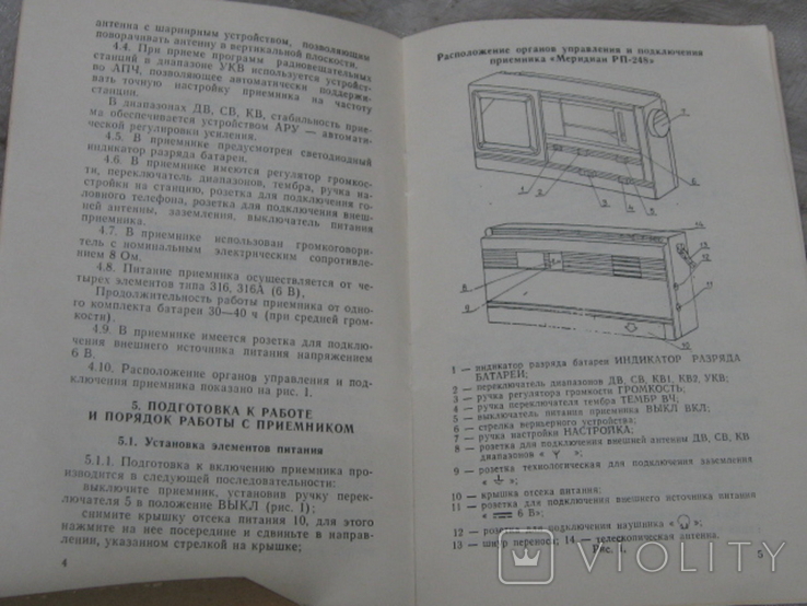 Приймач меридіан РП- 248, фото №10