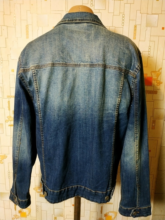 Куртка чоловіча джинсова VOGELE стрейч p-p S(ближче до М), фото №7