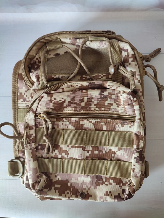 Тактична сумка, рюкзак, барсетка через плече 6 л, фото №2