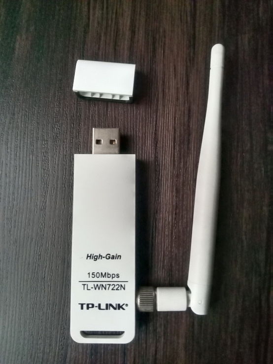 Wi-Fi USB-адаптер TP-Link TL-WN722N зовнішня антена, numer zdjęcia 2