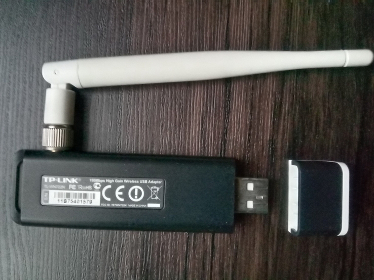 Wi-Fi USB-адаптер TP-Link TL-WN722N зовнішня антена, фото №5