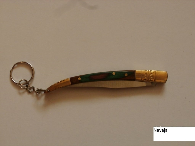 Складной нож Наваха (Navaja) 20 см,нож брелок с кольцом для туриста,охотника, photo number 8