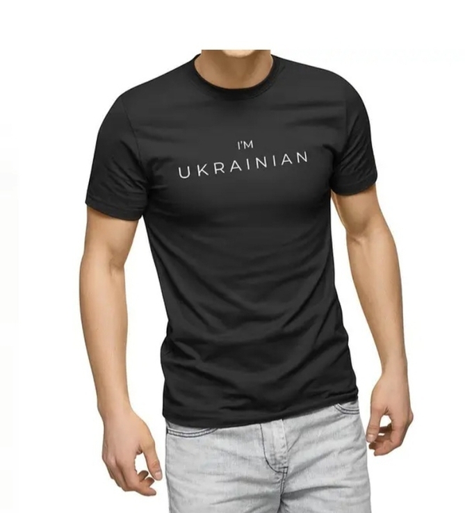 Патриотическая мужская футболка. 46р-р., фото №2