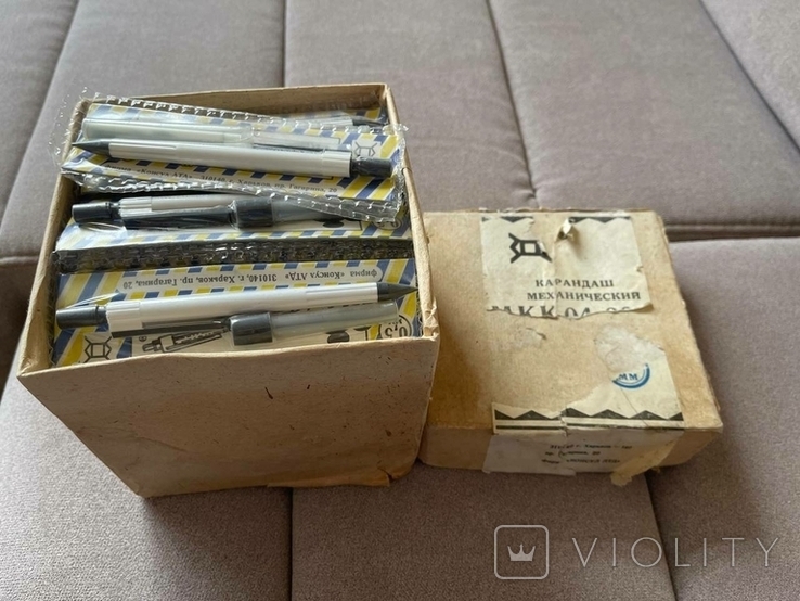 Олівець механічний 0,5 мм Упаковка 40 шт. (4 упаковки), фото №2