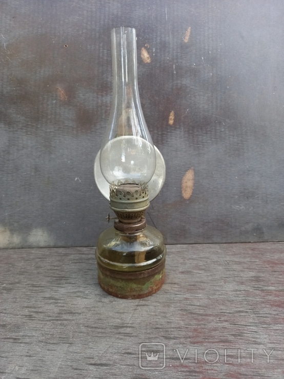Керосиновая лампа со стеклом #1, фото №2