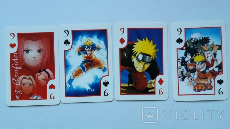 Карти гральні Naruto (Наруто) - герої японського аніме. 36 міні карт, колекційні., фото №7