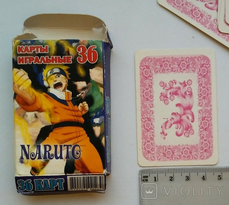 Карти гральні Naruto (Наруто) - герої японського аніме. 36 міні карт, колекційні., фото №12