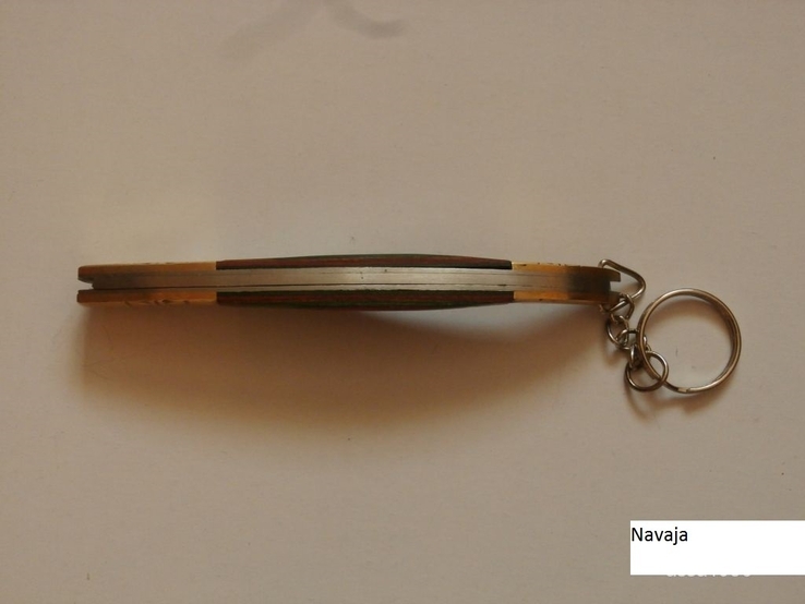 Складной нож Наваха (Navaja) 18 см,нож брелок с кольцом для туриста,охотника, photo number 6