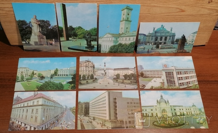 Набор открыток Львов Львів 1978 г, фото №8