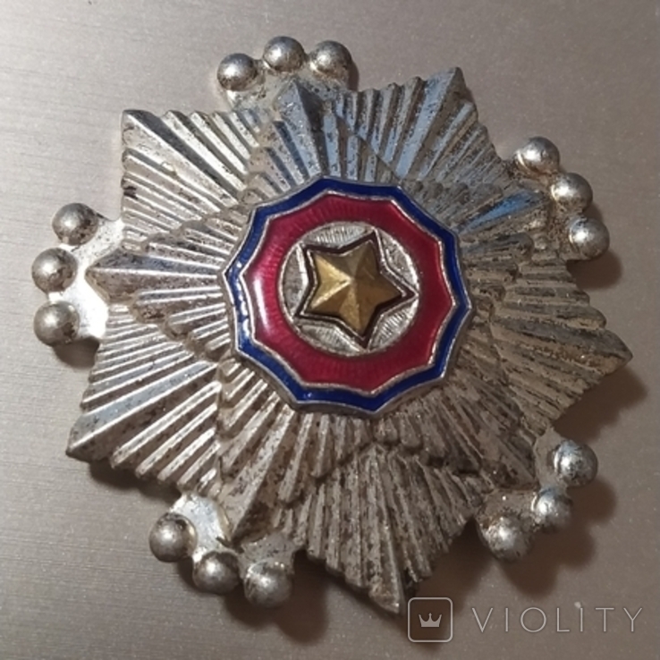 Орден КНДР "Государственного флага" 3 степени (О1), фото №2