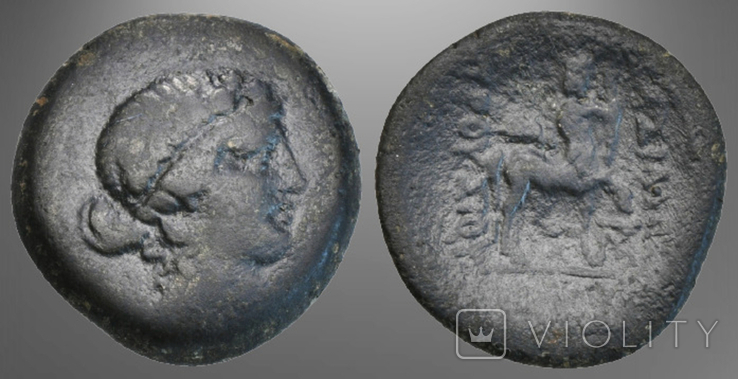 Bithynia Prusias II 182-149 гг до н.э. (50.7), фото №2
