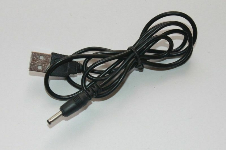 Кабель USB 3.5x1.35mm DC 5V для електроніки,модемів,роутерів,світильників,ресиверів