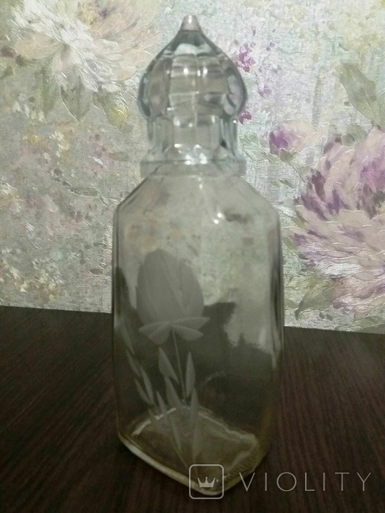Штоф бутылка с крышкой рюмкой, фото №5