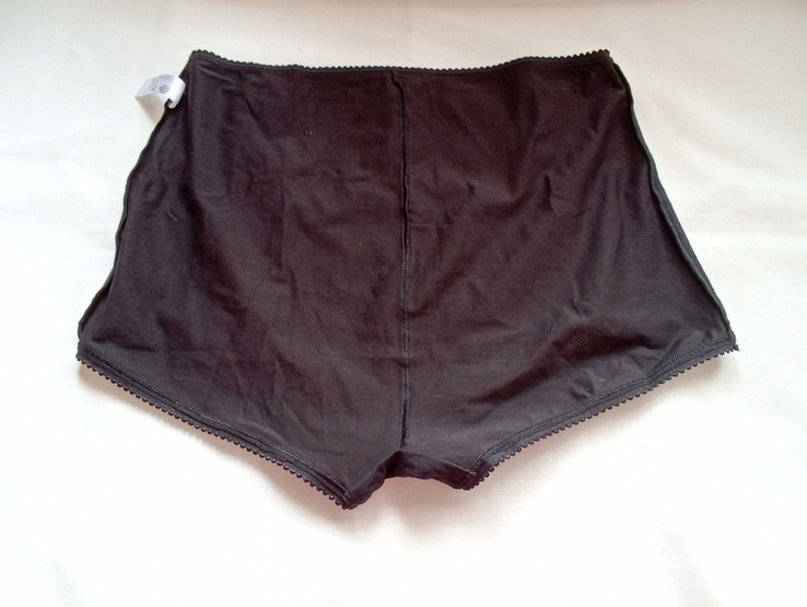 Cui Wear Послеоперационные женские хлопковые трусы со стомой высокая талия черные р18, photo number 11