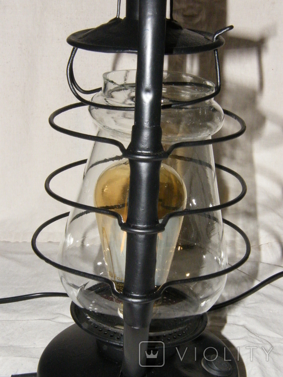 Настольная лампа "Летучая мышь" (электро)., фото №9
