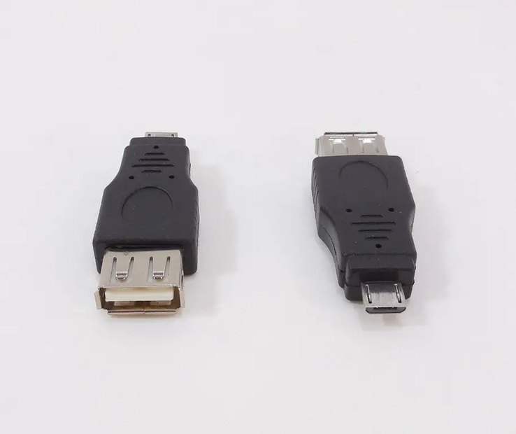 Перехідник USB AF (мама) - micro USB (тато)