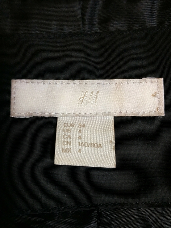 Куртка жіноча утеплена H &amp; M р-р 34, фото №10