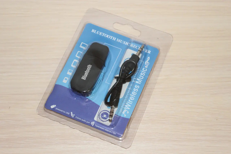 USB Bluetooth music receiver YET-M1 Блютуз аудио стерео приемник ресивер BT-163, фото №2
