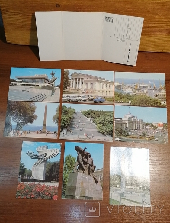 Набір листівок Одеса 1988, фото №5