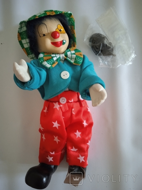 Іграшка музична Клоун, 31 см, фото №2