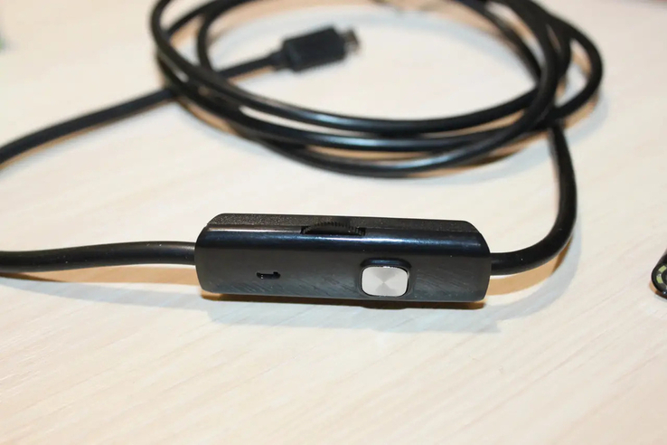 Ендоскоп електронний для смартфона,ноутбука IP67 micro USB діаметр 7mm,довжина 1.5м, фото №3