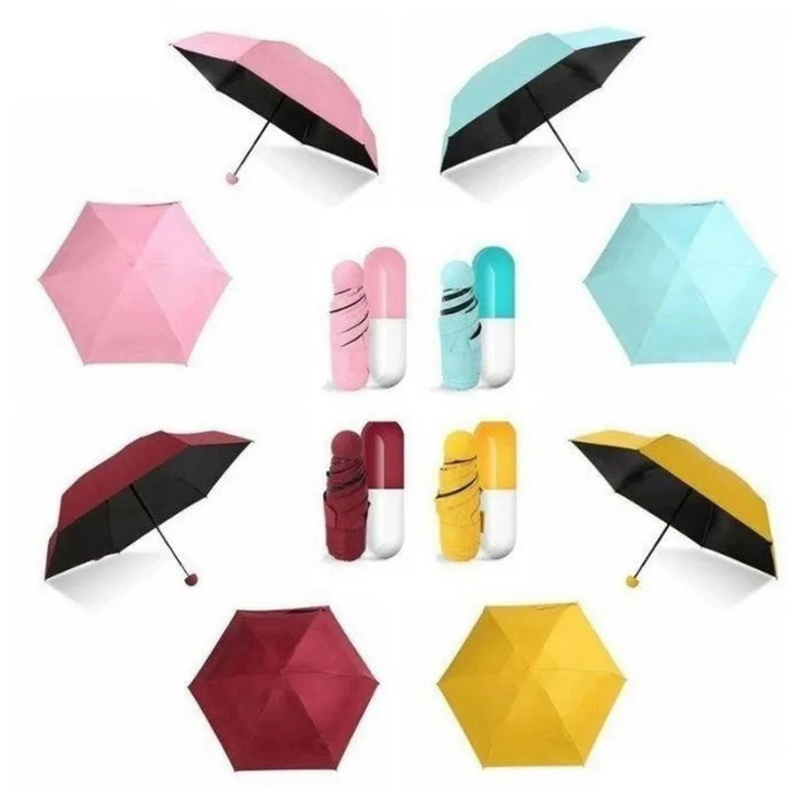 Компактна парасолька в капсулі-футлярі, фото №2