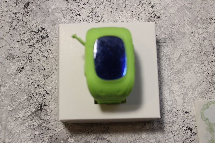 Детские часы с GPS трекером GW300 (Q50) зеленые, фото №2