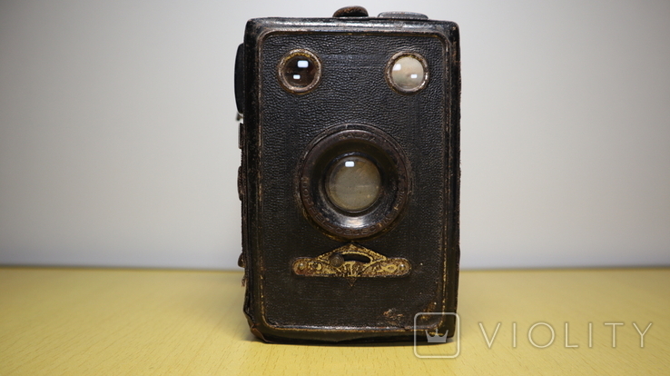 Balda Poka II Box Camera Doppel-Objektiv 110mm f/11 - Bon état - Lire