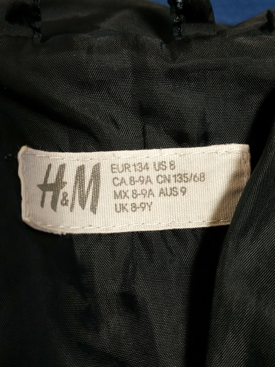 Куртка тепла підліткова H &amp; M хлопчик 134 см(прибл 8 років), фото №10