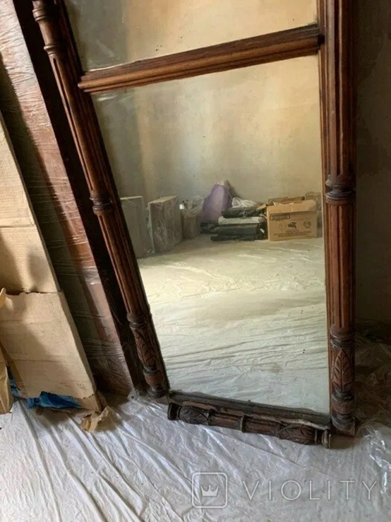 Большое старинное зеркало, фото №5