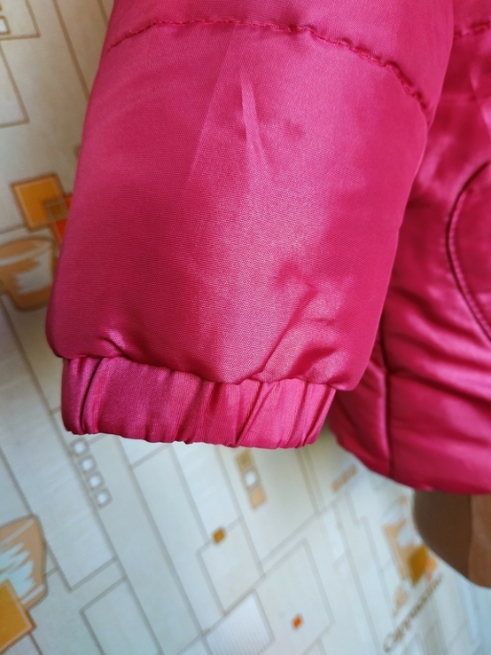 Куртка дитяча утеплена SMILE дівчинка 86 см(1-1.5 років), numer zdjęcia 6